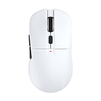 Ratón ultraligero de alta precisión de 55g, ratón programable para juegos, ratón para juegos con cable de tres modos de 2,4 BT G para PC, portátil y Escritorio