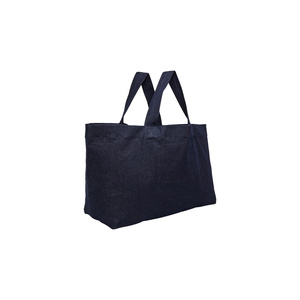 กระเป๋าช้อปปิ้งผ้ารีไซเคิลที่ใช้งานได้สะดวก ออกแบบมาเพื่อการใส่ของชำ การเดินทางประจำวัน และการใช้งานในบ้าน ให้ความรู้สึกน้ำหนักเบาและตะเข็บที่แข็งแรง - Product Image 1