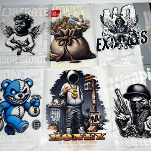 Consegna Rapida, Design Personalizzati per Magliette con Trasferimento a Caldo, Stampa Digitale PET DTF e Trasferimento Plastisol, Lavabile e Durevole - Product Image 4