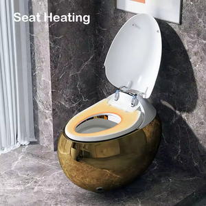 WC intelligent de haute qualité, économique, pour hôtel et maison, avec télécommande, ouverture automatique, chasse d'eau par capteur, à poser au sol - Product Image 4