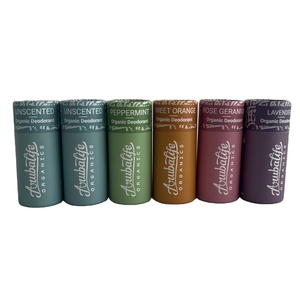 Precio de fábrica personalizado bálsamo labial tubo de papel embalaje ecológico reciclable maquillaje cosméticos caja de almacenamiento característica hecha a mano - Product Image 1