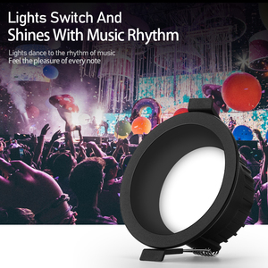 Đèn âm trần thông minh Tuya <span class=keywords><strong>Lamp</strong></span> RGBW RGB 10W LED, đèn downlight LED thông minh đang được bán - Product Image 4