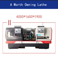 Tour CNC horizontal à broche unique haute efficacité, alimentation automatique, haute précision pour usage industriel, déplacement de 400 mm sur les axes X/Z
