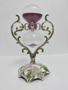 <span class=keywords><strong>Sablier</strong></span> en métal de grande taille en forme de cœur de style européen, rotation d'<span class=keywords><strong>une</strong></span> <span class=keywords><strong>heure</strong></span>, <span class=keywords><strong>sablier</strong></span> pour mariage, décoration - Product Image 4