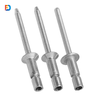 Rivet aveugle en acier à tête fraisée, boulon mono, étanche, type structurel, rivet aveugle à verrouillage externe