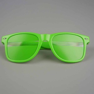 Wholesale Promotion Trendy Stylish UV400 <b>Sunglasses</b> Green Frame Full Rim <b>Square</b> Customizable Colors Fashionable Brand New Unisex - Product Image 4