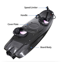 Planche de surf électrique motorisée Sports nautiques Jet planche de surf Moteur refroidi à l'eau Essence planche de surf