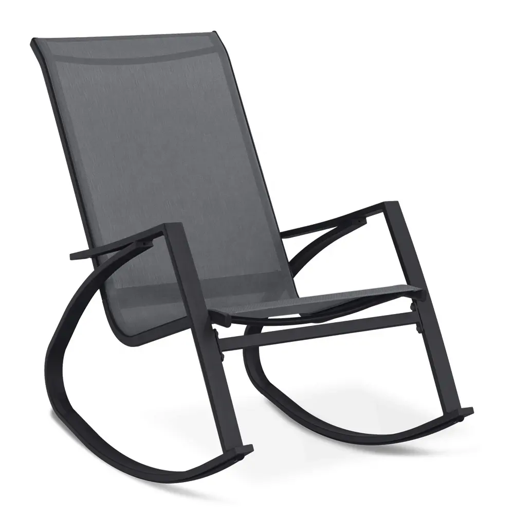 Yaşam sanat Modern çelik KD posta sipariş paketi tüm hava için veranda bahçe sallanan sandalye