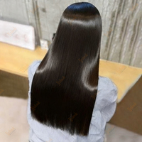 Pelucas de Cabello Humano Natural Virgen Vietnamita Liso Extremo con Encaje Frontal de Fábrica Vietnamita para Salones de Belleza