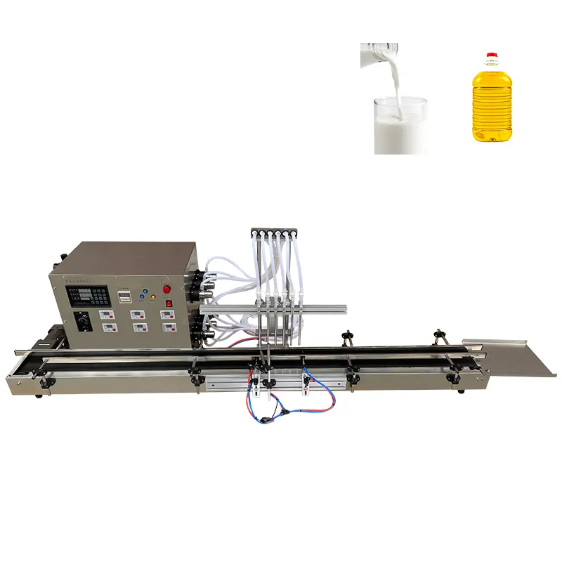 Machine de remplissage de pompe magnétique automatique anti-corrosion de bureau pour produire un détergent de parfum de fil de remplissage liquide