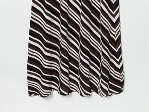 GX9140 Nouvelle Collection Été 2026 – Robe Longue Maxi Élégante et Unique en Maille Rayée à Bretelles Fines pour Femme - Product Image 5