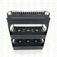 Caja de Servidor para Mininación de Monedas con WIFI y Software Gratuito, 110V 220V, con 60 Puertos USB HUB, Caja de Mininación de 20, 40, 60, 80 Puertos USB para Clics