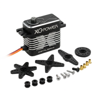 Moteur sans noyau haute tension XQ POWER, boîtier CNC tout métal, engrenage en acier inoxydable, étanche IP67, 6,0V-8,4V, couple de 28-40 Kg-cm