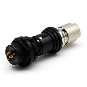 Connecteur court noir 4 5 6 7 8 9 broches SS102A 059 Mâle à souder, connecteur push-pull court compatible avec <span class=keywords><strong>Fischer</strong></span> - Product Image 2