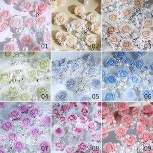 15 Colores, Flores <span class=keywords><strong>de</strong></span> Rosa, Adornos 3D para <span class=keywords><strong>Uñas</strong></span>, Decoración con Pedrería, Perlas Mixtas, Accesorios para <span class=keywords><strong>Uñas</strong></span> <span class=keywords><strong>de</strong></span> <span class=keywords><strong>San</strong></span> <span class=keywords><strong>Valentín</strong></span>, Suministros <span class=keywords><strong>de</strong></span> 6mm y 8mm - Product Image 3