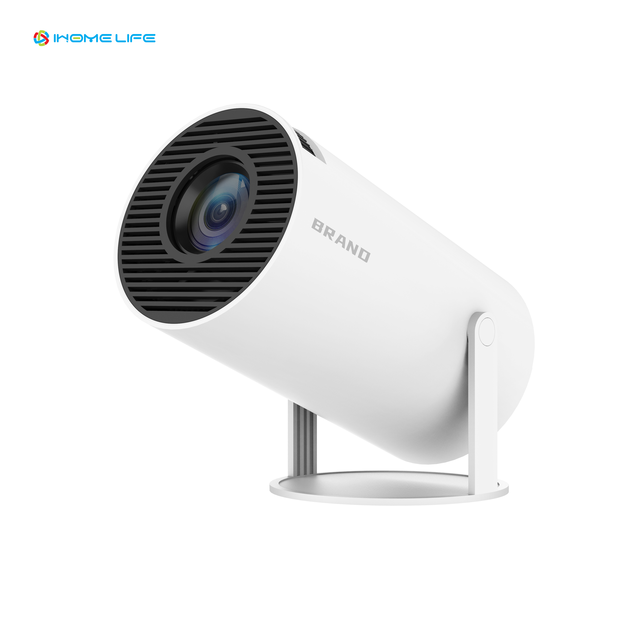 IHOMELIFE HY300 Smart Android 11 4K Supported Portable Projector with 120ANSI Dual-Band WiFi Built-in Speakers Pocket-Sized