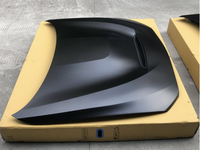 Nouveau capot en fibre de carbone véritable pour Série 2 F22 F23 2014-2021, style aérodynamique agressif, compartiment moteur ventilé, amélioration esthétique, noir