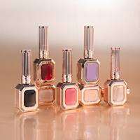 Flacon de vernis à ongles dégradé de 12 ml, nouveau design, vide, pour gel de construction et extension, avec bouchon pinceau