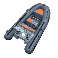 Bateau pneumatique à coque rigide en aluminium Hypalon haute vitesse de 3,6 m pour la pêche