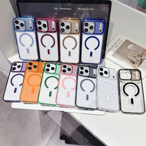 เคสใส Precious Hole Crystal Clear สำหรับ iPhone 18 Air 17 E 16 15 14 13 12 Pro Max Plus รองรับการชาร์จแม่เหล็ก ป้องกันแรงกระแทก ผลิตจากอะคริลิก - Product Image 2