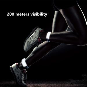 Sangle de jambe élastique réfléchissante pour vélo, <span class=keywords><strong>VTT</strong></span>, cyclisme sur route – Portable et durable - Product Image 6