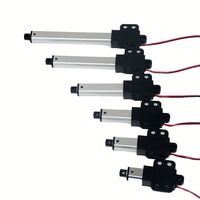 Vérin de levage électrique 12V, petits pistons, moteur DC 15 CV, entraînement linéaire