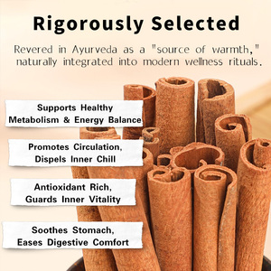 Grosir <span class=keywords><strong>Ceylon</strong></span> kayu manis 10cm 25cm rempah-rempah tunggal & Rempah mentah kering Cassia kayu manis tongkat memanggang dan memasak - Product Image 4