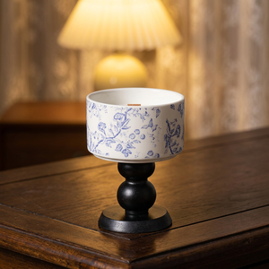 Bougie parfumée en porcelaine de luxe LANJO, bougie diffuseur d'arômes unique, décoration élégante pour la maison, cadeau pour les fêtes - Product Image 5
