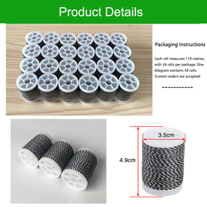 14 màu bắn cung cung chuỗi phục vụ chủ đề dây cung làm cho chủ đề 110m Đường Kính 0.4mm cho recurve hợp chất cung săn bắn - Product Image 5