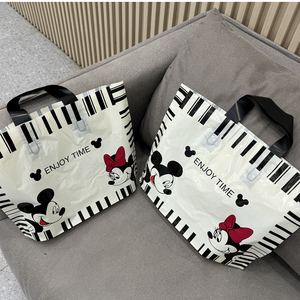 Sacs de courses en plastique avec poignées et logo personnalisé - Vente en gros pour les magasins de détail - Product Image 5