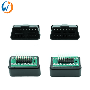 16pin OBDII OBDII <span class=keywords><strong>OBD2</strong></span> 12V 24V j1962 <span class=keywords><strong>OBD2</strong></span> kết nối với PCB - Product Image 2