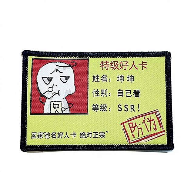 Custom Cartoon Animal Cat & Dog Sew-On Heart & Flower Embroidery Doll Patch with Polyester Material Creative Gift Set for Hat