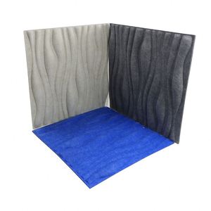 Panneau acoustique de dune en fibre de polyester Panneau acoustique 3D pour la décoration de la maison - Product Image 4