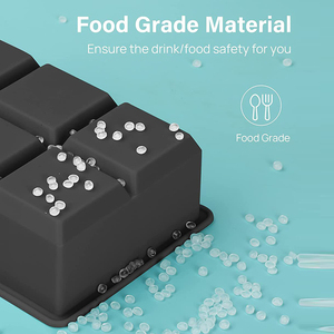Moule à glaçons sphériques en silicone de qualité alimentaire, 6 cavités, personnalisable, vente en gros d'usine, écologique - Product Image 5