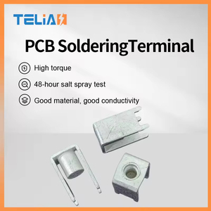 Connecteurs de circuit imprimé en laiton Telian de haute qualité TLS5439-L 70A certifiés CE/ISO, bornes de soudage pour carte PCB, 4 broches, borne M5 - Product Image 2