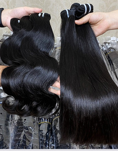 Venta al por mayor <span class=keywords><strong>de</strong></span> cabello humano virgen 100% natural con cutícula alineada, liso extremo, doble densidad, 10A 12A 15A, paquetes <span class=keywords><strong>de</strong></span> cabello virgen vietnamita para proveedores. - Product Image 4