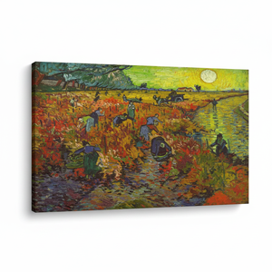 Printed Canvas Artwork: Van Gogh 'Red Vineyard' Elegant Home Decor,<b>WRAPPED</b> CANVAS - Product Image 2