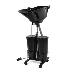 Cuenco de lavado de cabello portátil <span class=keywords><strong>Danao</strong></span>, estructura versátil, perfecto para salones, diseño compacto adecuado para varios usuarios - Product Image 2