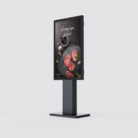 Écran publicitaire extérieur Drive Thru System LCD Menu Board Digital Signage and Display Drive Thru for Fast Food Restaurant