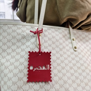 Al Fujairah Pu Leather Stamp <b>Charm</b> Uae Hollow-Out Tag Travelers & <b>Bag</b> Lovers Decor for Handbags Souvenir Accessory - Product Image 4
