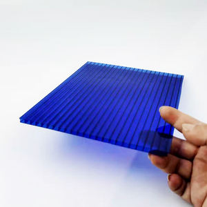 <span class=keywords><strong>Couverture</strong></span> de piscine en plastique, imperméable, pas cher, en Polycarbonate ajouré - Product Image 1