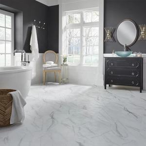 Suelo Vinílico SPC de 20 <span class=keywords><strong>Mil</strong></span>, Diseño a Cuadros Blanco <span class=keywords><strong>y</strong></span> Negro, con Revestimiento, Sistema de Click, Resistente al Agua, Bordes Biselados - Product Image 4
