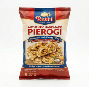 Bolsa de Plástico para Empacar Alimentos, Personalizada, de Grado Alimenticio, para Pizza Congelada, Pierogi, Ravioli y Dumplings - Product Image 2