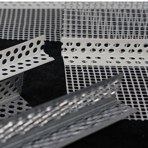 Perfiles de esquina de PVC resistentes a los rayos UV con malla de fibra de vidrio para <span class=keywords><strong>EIFS</strong></span> ETICS, enlucido de paredes exteriores - Product Image 1