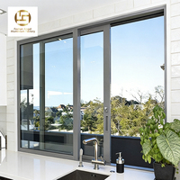 Guía de Instalación de Ventanas de Aluminio con Mosquiteras, Ventanas Térmicas NFRC AS2047 para Viviendas, Ventana Corredera Cuádruple de Aluminio