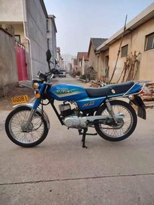 Motocicletas Usadas Suzuki <span class=keywords><strong>AX100</strong></span>, Motocicletas de Calle en Colores Rojo y Azul - Product Image 1