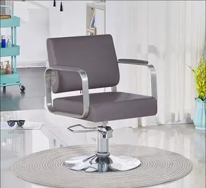 Chaise de salon de coiffure de haut en bas chaises de barbier de beauté modernes meubles de salon