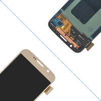 Écran tactile LCD In-cell de remplacement Q.qiu pour mobile avec luminosité de 300-350 cd pour S6 5.1" Garantie 1 an
