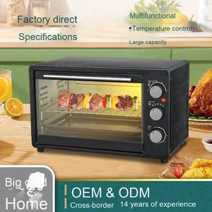 Four à air chaud <span class=keywords><strong>Russell</strong></span> <span class=keywords><strong>Hobbs</strong></span> Mini 5-en-1 (friture/huile/cuisson/grillage/granola) 20L en acier inoxydable, commande mécanique, économie d'énergie, usage domestique - Product Image 4