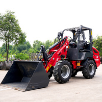 Cargadora Compacta W1390 de 3000 kg, Mini Cargadora de Ruedas con Motor Diésel Yanmar de 44 HP, Etapa V, Cargadora Frontal Pequeña para Construcción Agrícola